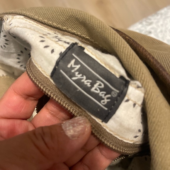 MYRA WESTERN CROSSBODY BAG LEATHER & COTTON MESSENGER
HANDBAG SHOULDER BAG - Picture 5 of 14